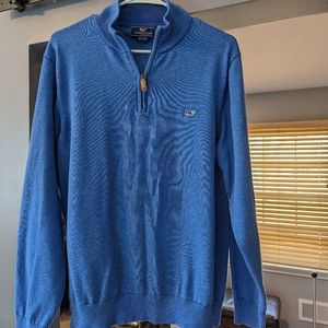 Vineyard Vines 1/4 Zip Sweater Large EUC